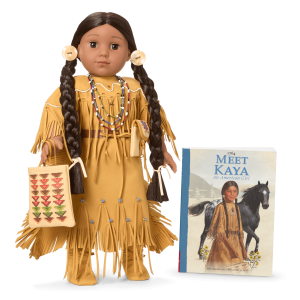 Kaya™ 18-inch Doll. Book & Accessories (Historical Characters)