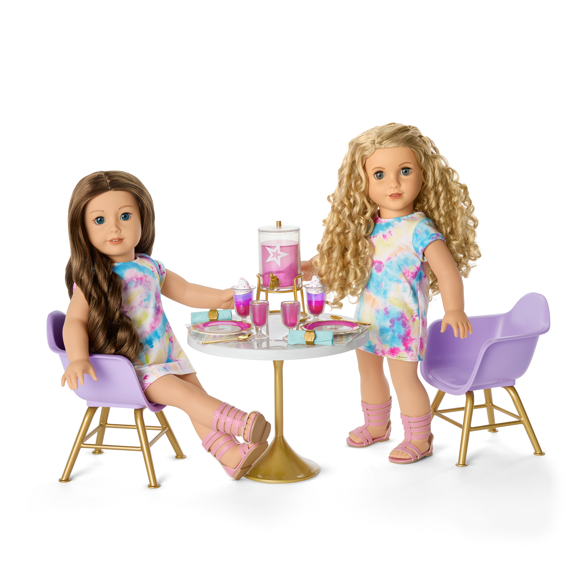 Kitchen Table for Two Set for 18-inch Dolls - Image 6
