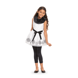 Let It Snow Tunic for Girls